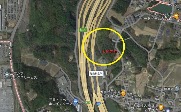 コストコ三重県亀山市 地図