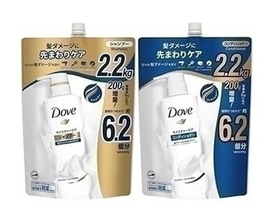 Doveモイスチャーケアシャンプーコンディショナー