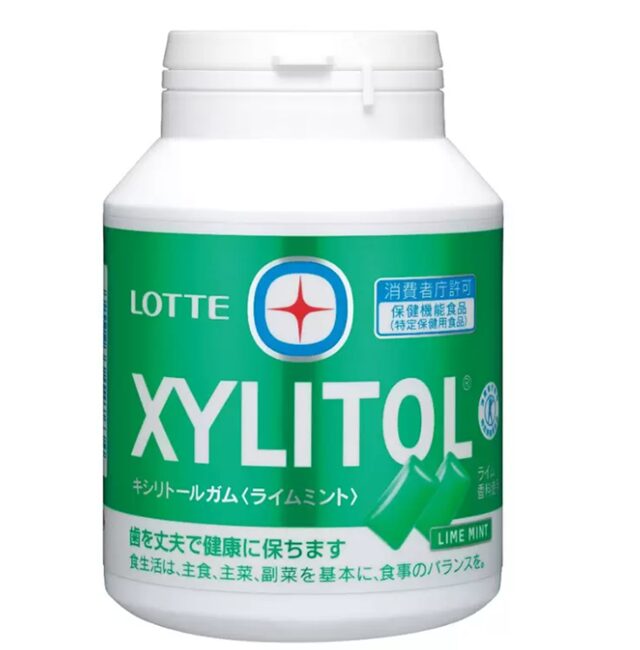ロッテ キシリトールメガボトル ライムミント 290g