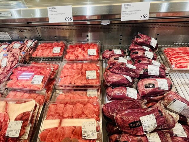コストコ牛タン売場PRICE