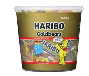 ハリボー ミニゴールドベアードラム1,000g 63791