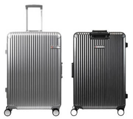 コストコのSWISS MILITARY スーツケース 28インチ 105L（SM-1828）。大容量で耐久性のあるスーツケース。旅行や長期出張に最適で、使いやすいデザインが特徴です。