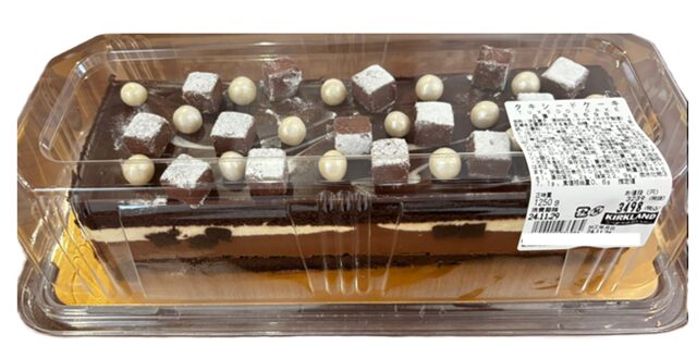 コストコクリスマス タキシードケーキ2024