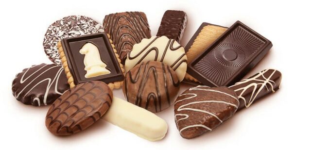 コストコ 皿に盛り付けしたLAMBERTZ SWEET TEMPTATION1840073