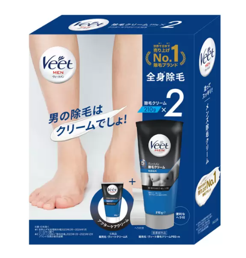  ヴィートメン 除毛クリーム2本 + アフタークリームセット72650