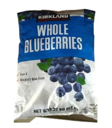 KIRKLAND SIGNATURE ブルーベリー冷凍袋 722573