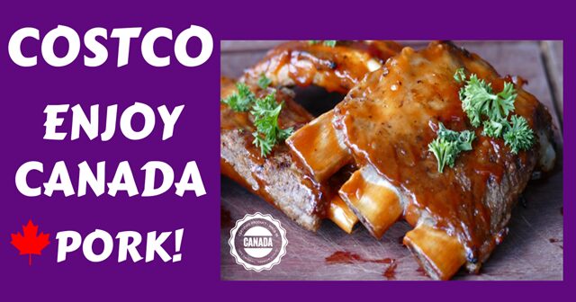 ENJOY CANADA PORK!
カナダ産のコストコ豚肉をたれをつけて焼いた