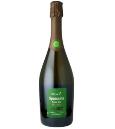 BOTTER CARLO スプマンテ オーガニック 750ml。イタリア産有機ぶどう使用のスパークリングワイン。すっきり辛口のエクストラドライで食前酒や乾杯に最適【商品番号588237】コストコ限定