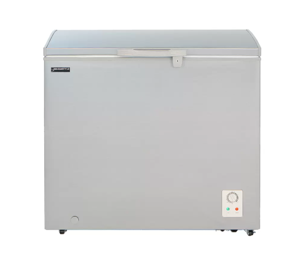 deviceSTYLE 上開き冷凍庫 200L CDF-200D-S。食材のまとめ買いや保存に便利な大容量の静音設計チストフリーザー【商品番号53097】コストコ取扱