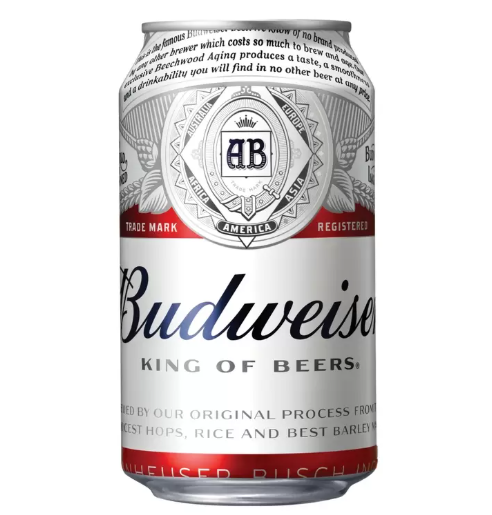 「コストコのバドワイザー 330ml×24缶セット。世界的に人気のアメリカンラガービール、爽快なのどごしが特長【商品番号58418】」