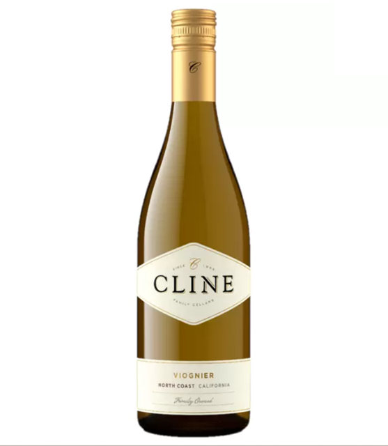 コストコのCline（クライン） ノースコースト ヴィオニエ 750ml。芳醇な白ワイン、アプリコットや白い花の香りが豊かで、食事と合わせやすい辛口フルボディ【商品番号45264】