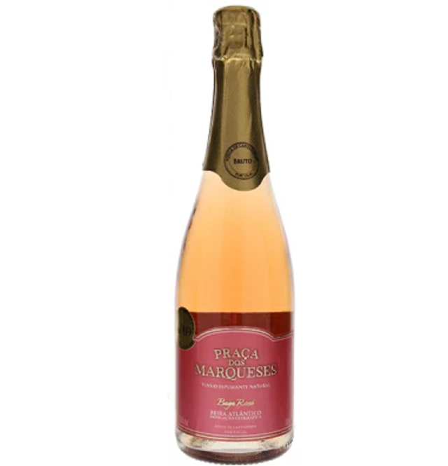 コストコのPRACA DOS MARQUESES プラーサ ドス マルケーゼス バガ プルート ロゼ ポルトガル（750ml）。ポルトガル産のロゼスパークリングワイン。フルーティーで爽やかな味わいが特徴の一品
