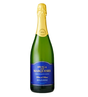 コストコのPRACA DOS MARQUESES ブルート ポルトガル（750ml）。ポルトガル産のスパークリングワイン、フレッシュで爽やかな味わいが特徴のブラン・ド・ブラン。お祝いの席や特別なひとときに最適