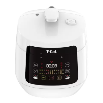 「コストコのT-fal ラクラクッカー 3L 電気圧力鍋 CY3511JP。時短調理が叶う多機能モデルで、炊飯・煮込み・蒸し料理に対応【商品番号54201】」