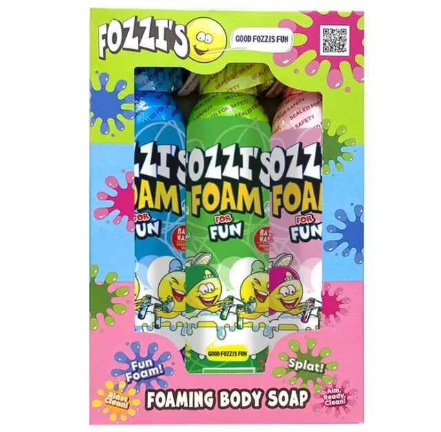 コストコで販売されているFOZZI’S とびだすフォーミングボディソープ3本セット。泡で出てくるポンプタイプで、手軽に使えてしっとり洗い上げます。ITEM#57808