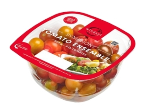 コストコのトマトメドレー（900g）。ミニトマトや中玉トマトをミックスした彩り豊かなセットで、サラダや料理の彩りに最適