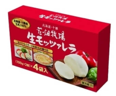 コストコの花畑牧場 生モッツァレラ（100g×2個×4パック）。新鮮でクリーミーな生モッツァレラチーズ。サラダやピザにぴったりな美味しいチーズのセット
