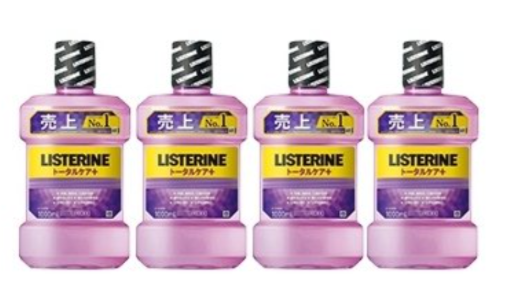 コストコ「リステリン トータルケア ゼロプラス」ITEM#73895。1L×4本セットのノンアルコールタイプマウスウォッシュ。口内の汚れやニオイをしっかり除去し、刺激の少ない爽快な使い心地。口臭予防・虫歯予防・歯石沈着防止などトータルケアができる人気商品。