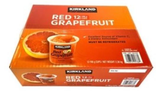 コストコ KIRKLAND SIGNATURE レッドグレープフルーツカップ 1621655