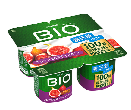 コストコ ダノンビオ イチジク&ピーチ 75g×4パック×6個 74538