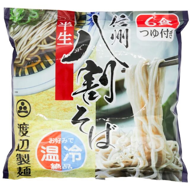 コストコ 半生信州八割そば 6食（つゆ付） 80621