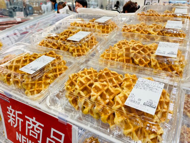 コストコ倉庫店ににラブ ベルギーバターワッフル93972