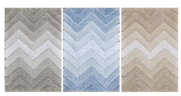 コストコ RIVIERA HOME マイクロポリエステル バスマット 40cm x 60cm 2枚組 1909188