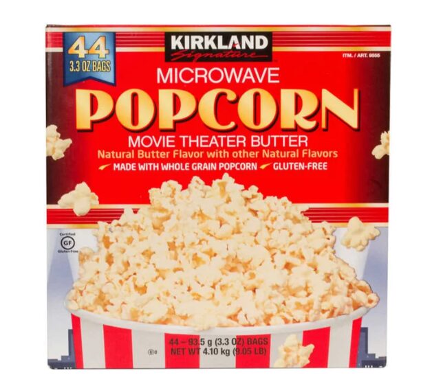 コストコ カークランドシグネチャー 電子レンジ用ポップコーン 1358897