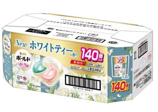 コストコ ボールド 洗濯洗剤 ジェルボール 4in1 ホワイトティー&フローラルの香り77096