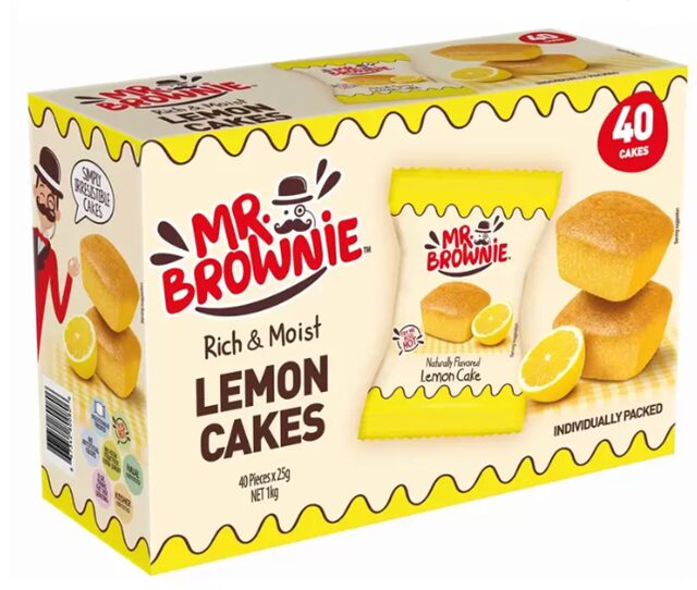 コストコ ミスターブラウニーレモンケーキ 40個入り 64235
