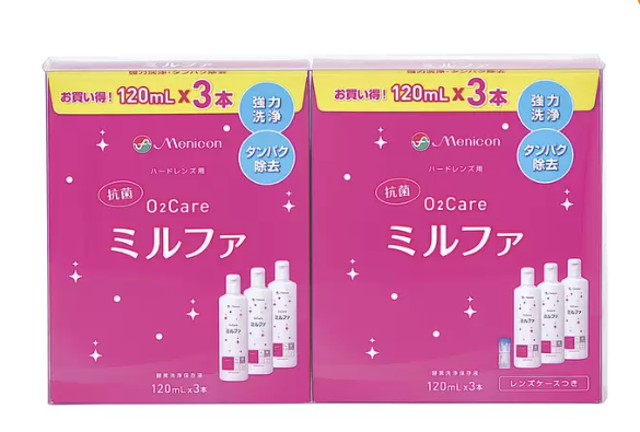 コストコ メニコン O2ケア ミルファ 120ML 6本67392