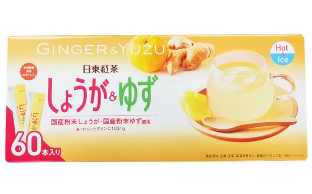 コストコ 日東紅茶 しょうが＆ゆず 60包入り 74737