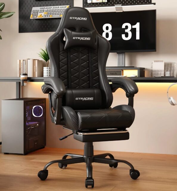 コストコGTRACING エルゴノミックゲーミングチェア77029