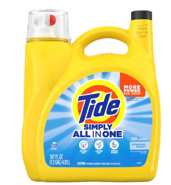 コストコ Tide シンプリー オールインワン 液体洗濯洗剤80200