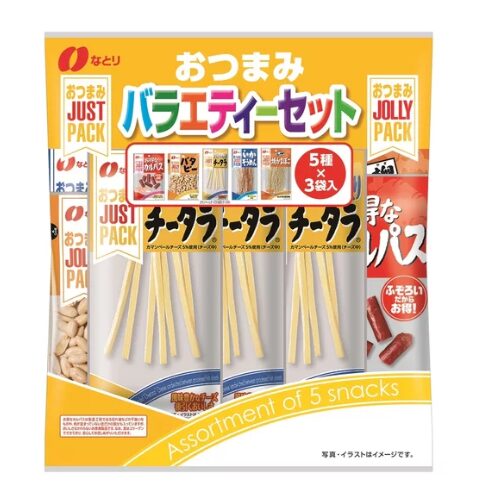 コストコ なとり おつまみバラエティーセット 5種 x 3袋78908
