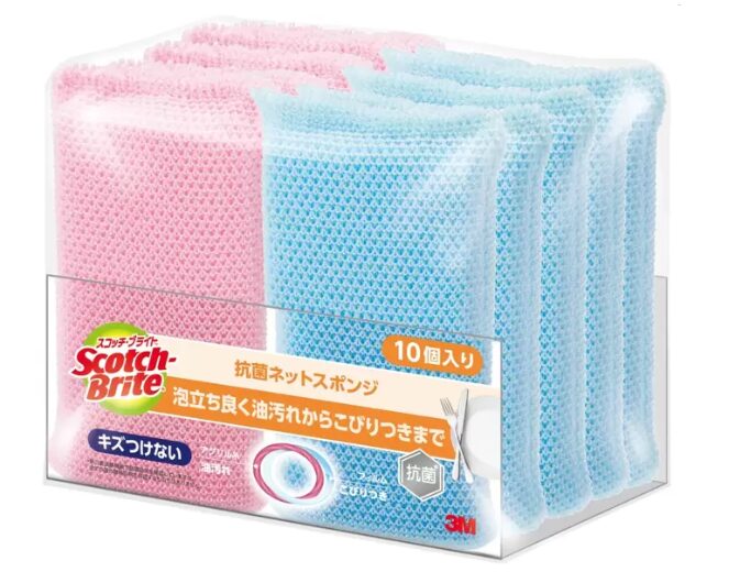 コストコ スコッチブライト ネットスポンジ10個 59040