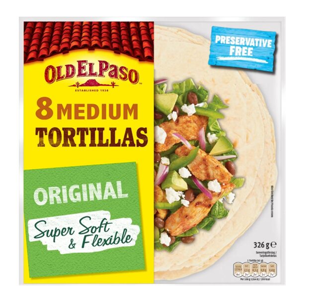 コストコOLD EL PASO フラワートルティア プレーン 63350