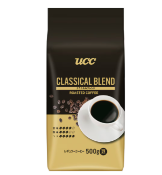 コストコ UCC クラシカルブレンド豆 500g 80449