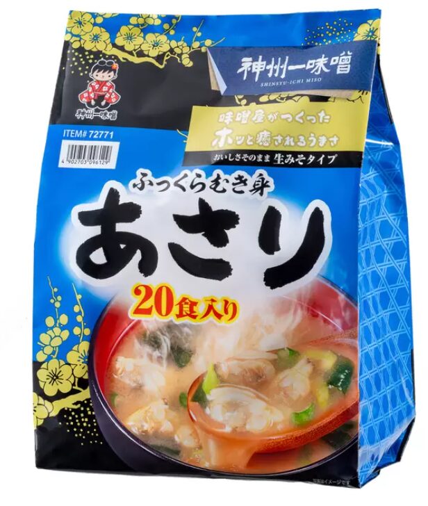 コストコ 神州一味噌あさり汁 20食72771