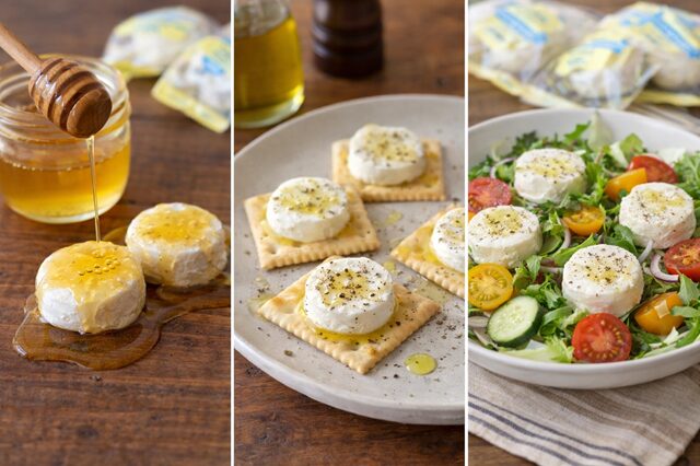 コストコ 花畑牧場 シェーブルチーズアレンジレシピ