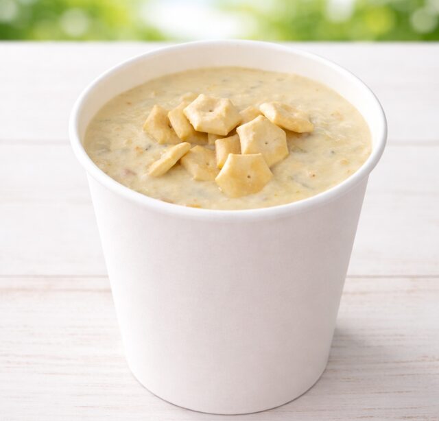 コストコフードコート クラムチャウダー