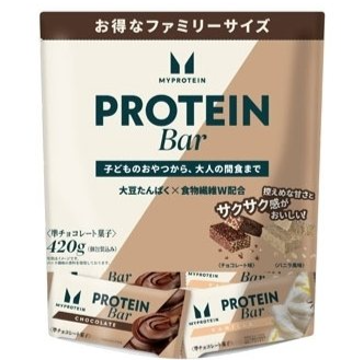 コストコ MYPROTEIN プロテインバー チョコレート・バニラ風味 420g 79846