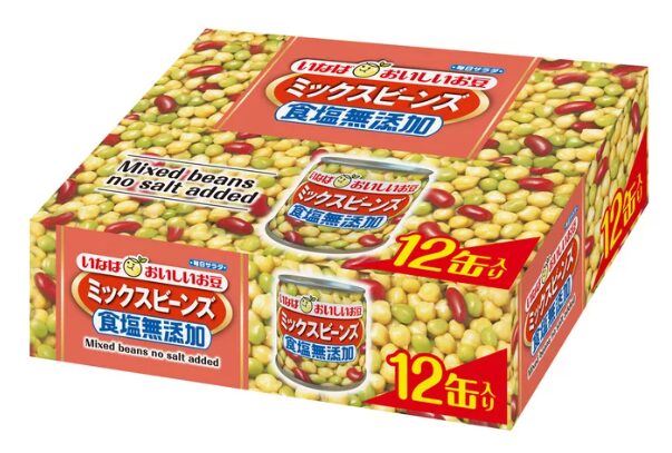 コストコ いなば食品 ミックスビーンズ 食塩無添加 81652