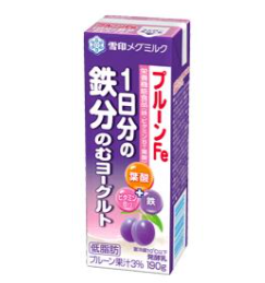 コストコ 雪印 のむヨーグルトプルーンFe 1日分の鉄分 5553363