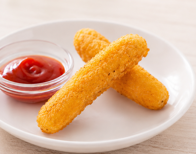 コストコフードコート チキンスティック小皿